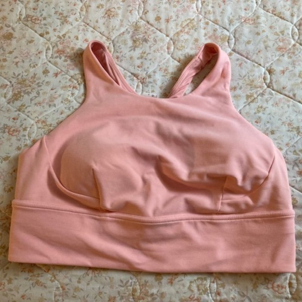 Lululemon Wunder  Train Longling Bra Sz 10